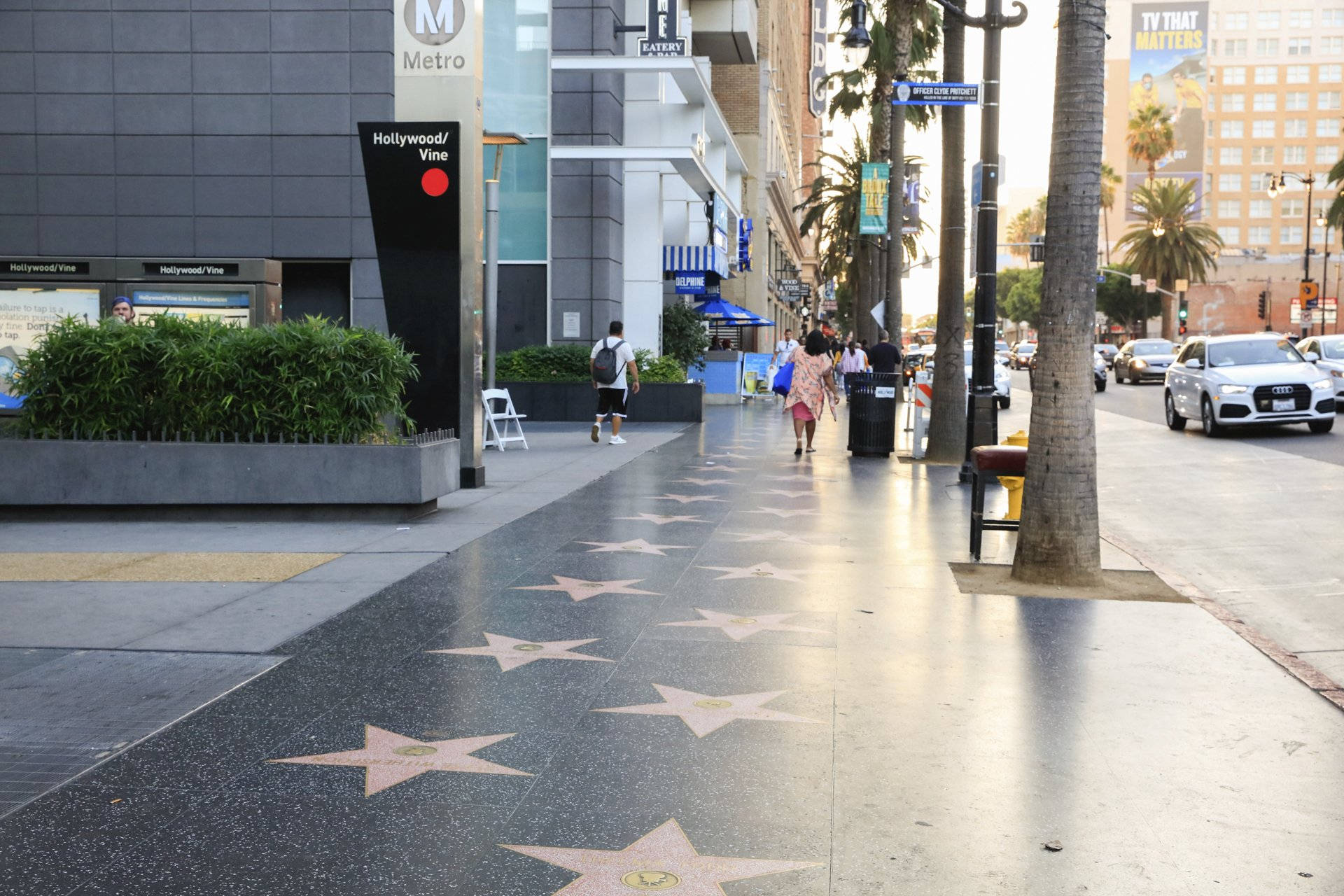 Hollywood Walk Of Fame Vine Street
