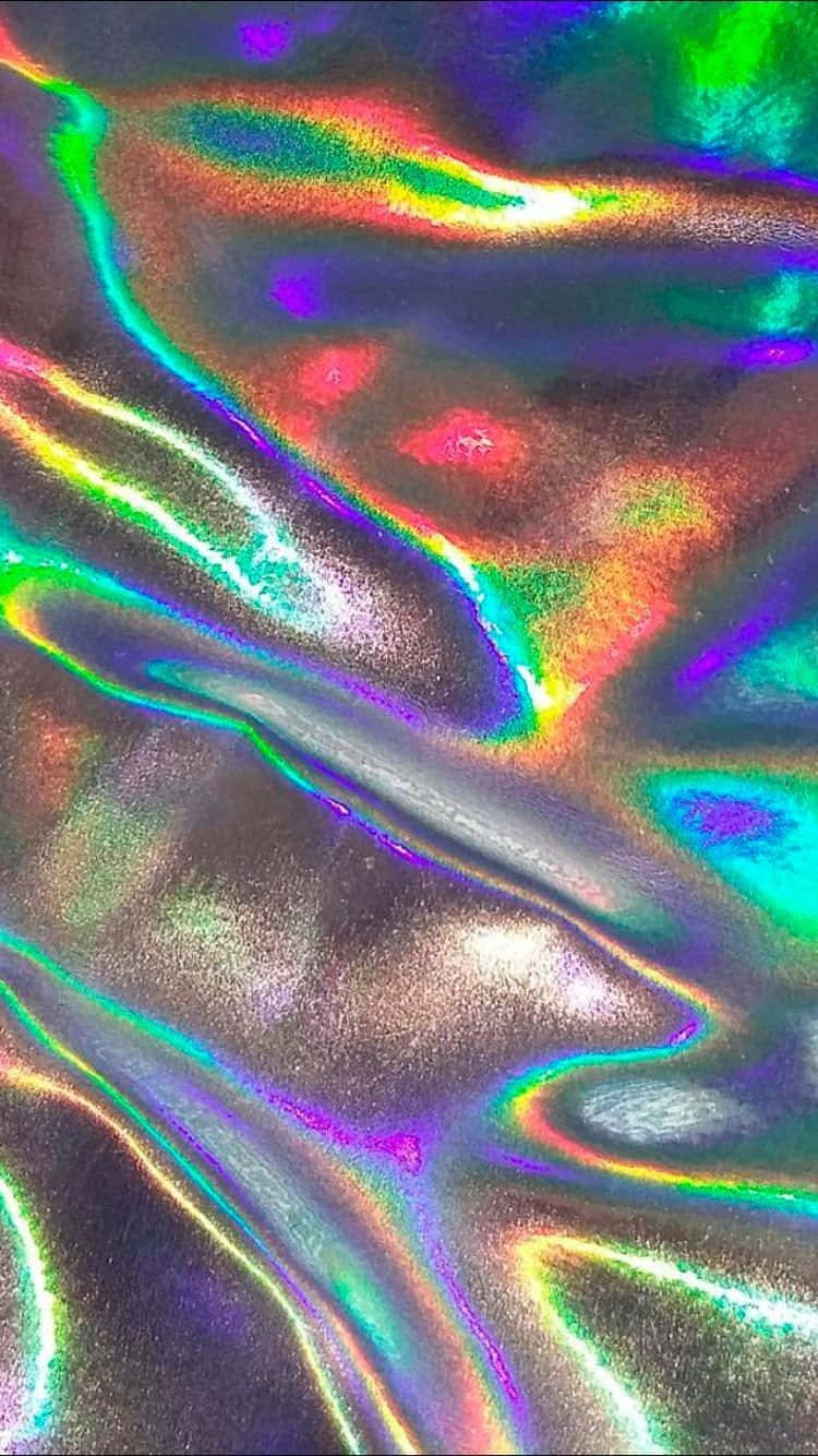 A Glowing, Holographic Background