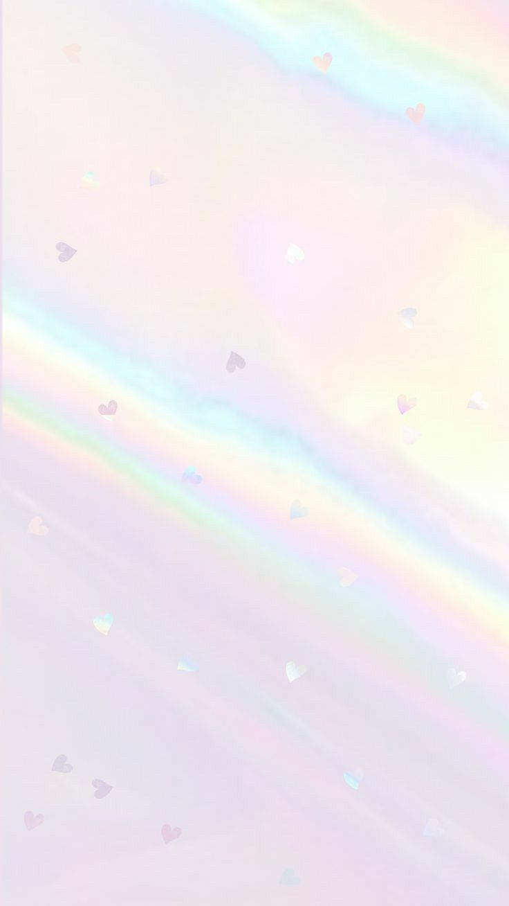 Holographic Pastel Aesthetic Wallpaper