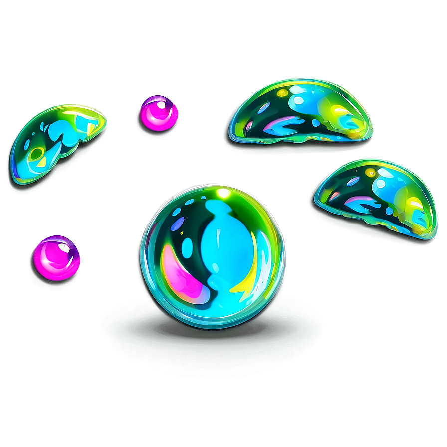 Download Holographic Slime Shine Png 22 | Wallpapers.com