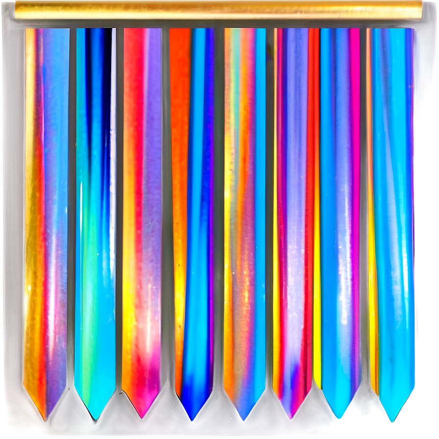 Holographic Stripes Image Png 06122024 PNG