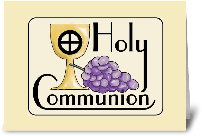 Holy Communion Elements Illustration PNG