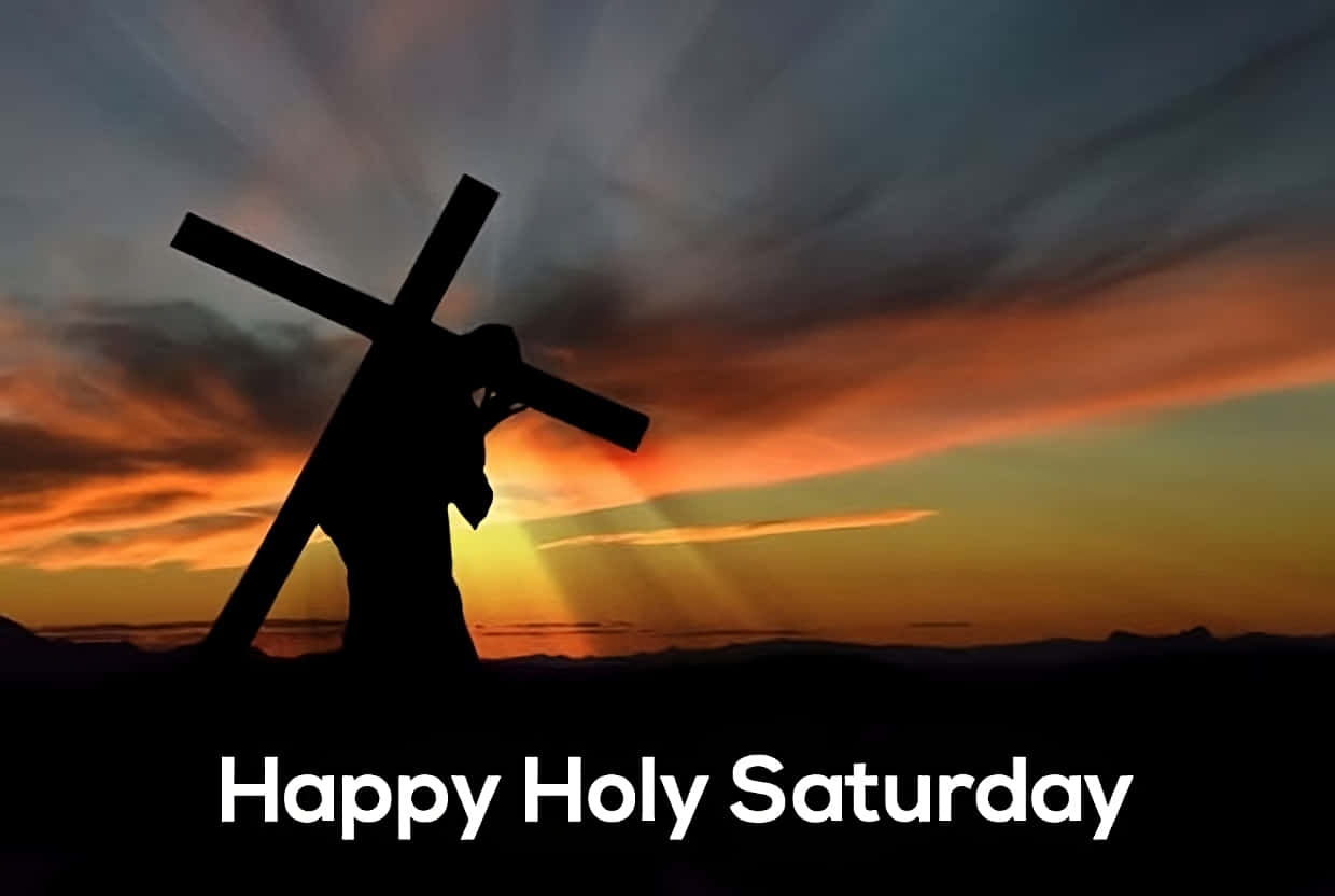 Celebrandoel Sábado Santo - Una Tradición De Semana Santa Fondo de pantalla