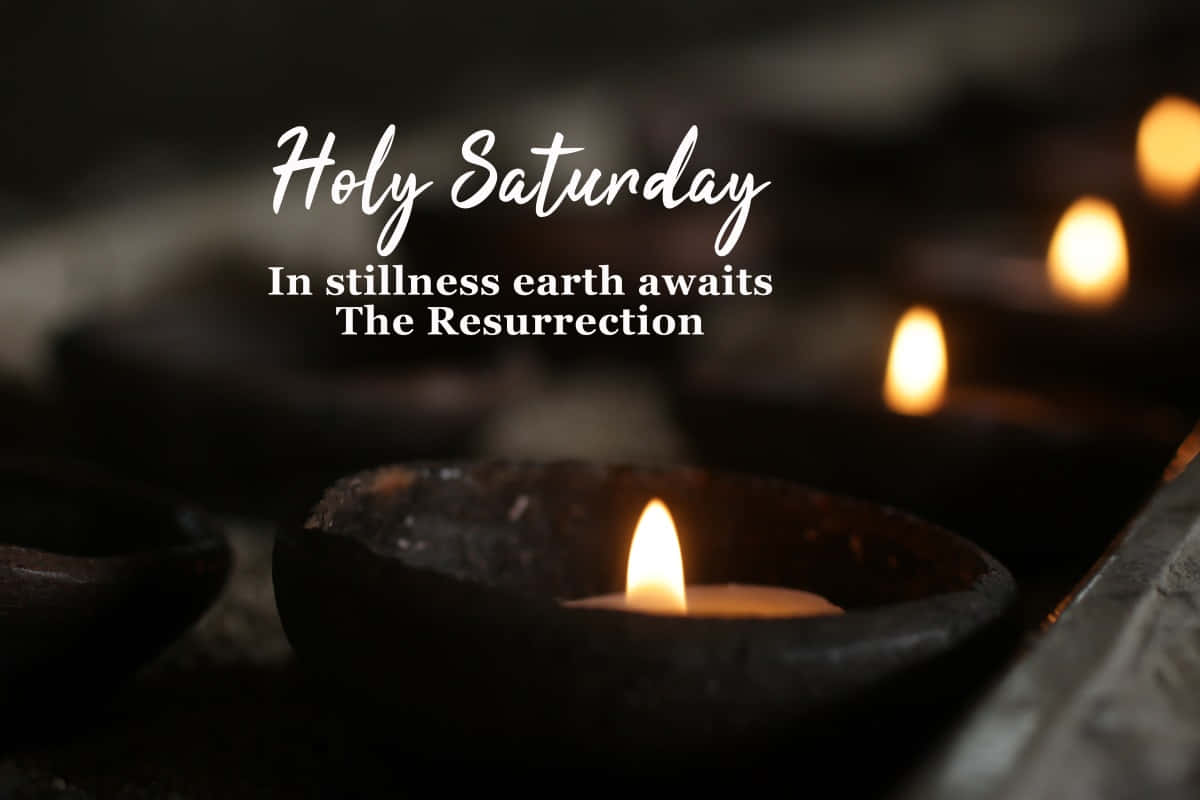 Holy Saturday In Stillearth Awaits The Resurrection Wallpaper