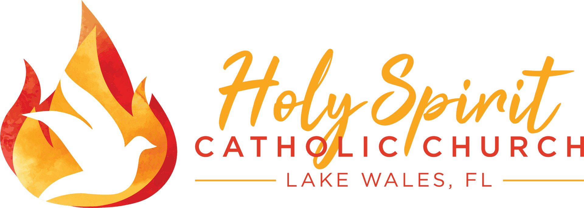 Download Holy Spirit Catholic Church Logo | Wallpapers.com