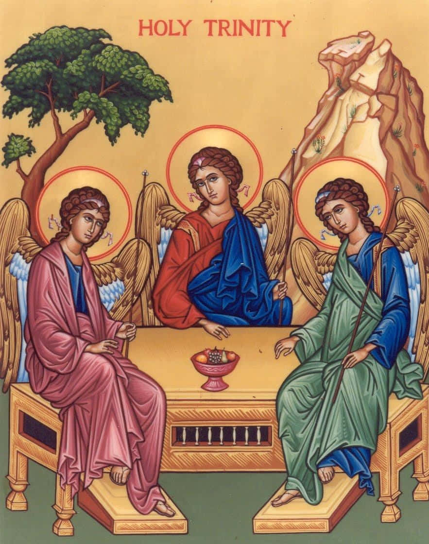Holy Trinity Artwork Wallpaper