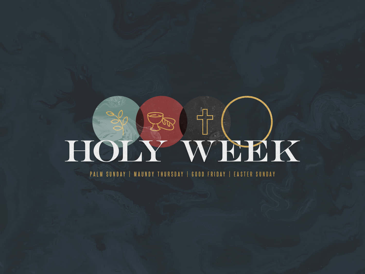 Holy Week Powerpoint Template Wallpaper