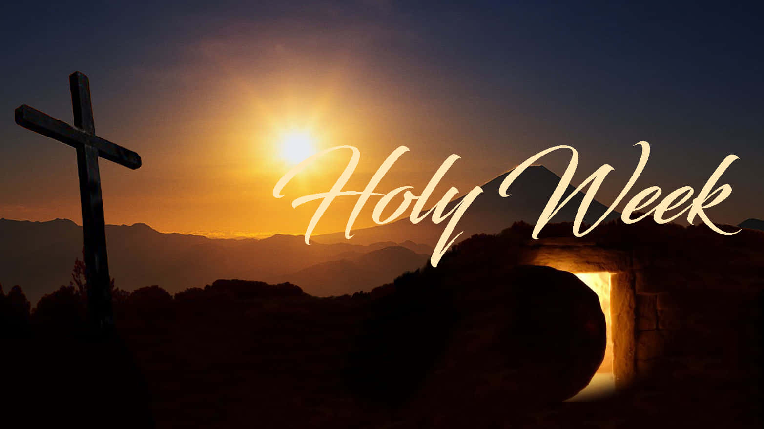 Celebrate Holy Week with devotion and reverence Wallpaper