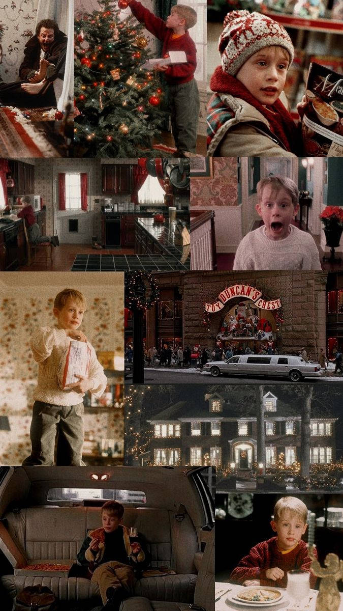 Home Alone Kevin Collage Wallpaper