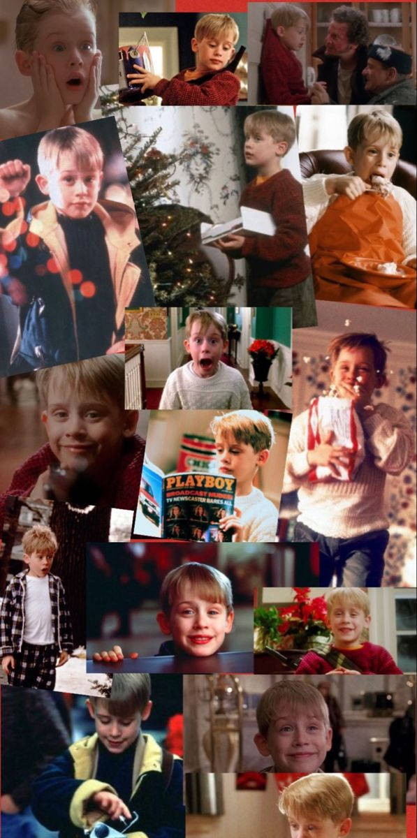 Home Alone Kevin Mccalister Collage Wallpaper