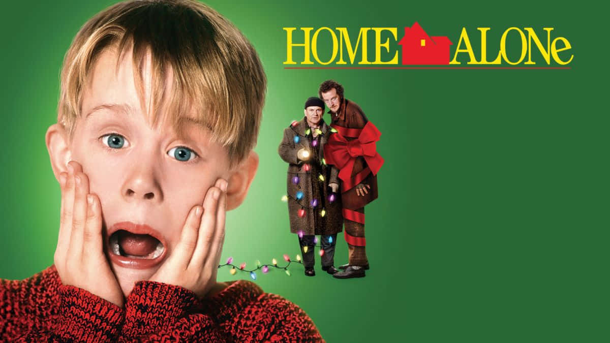 A nostalgic snapshot from the classic holiday movie, Home Alone.