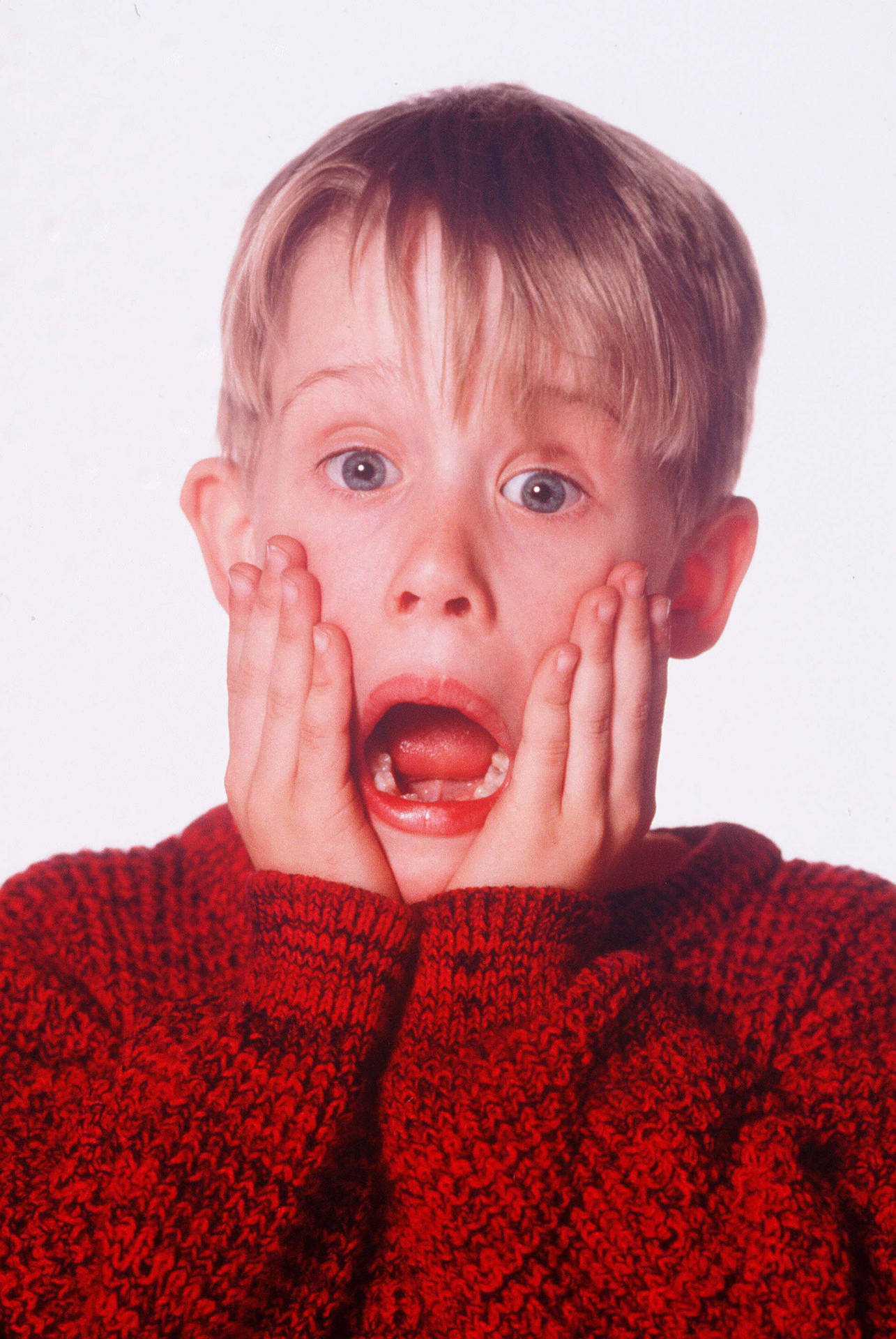 Home Alone Shocked Kevin Wallpaper