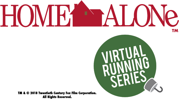 Home Alone Virtual Running Series Logo PNG