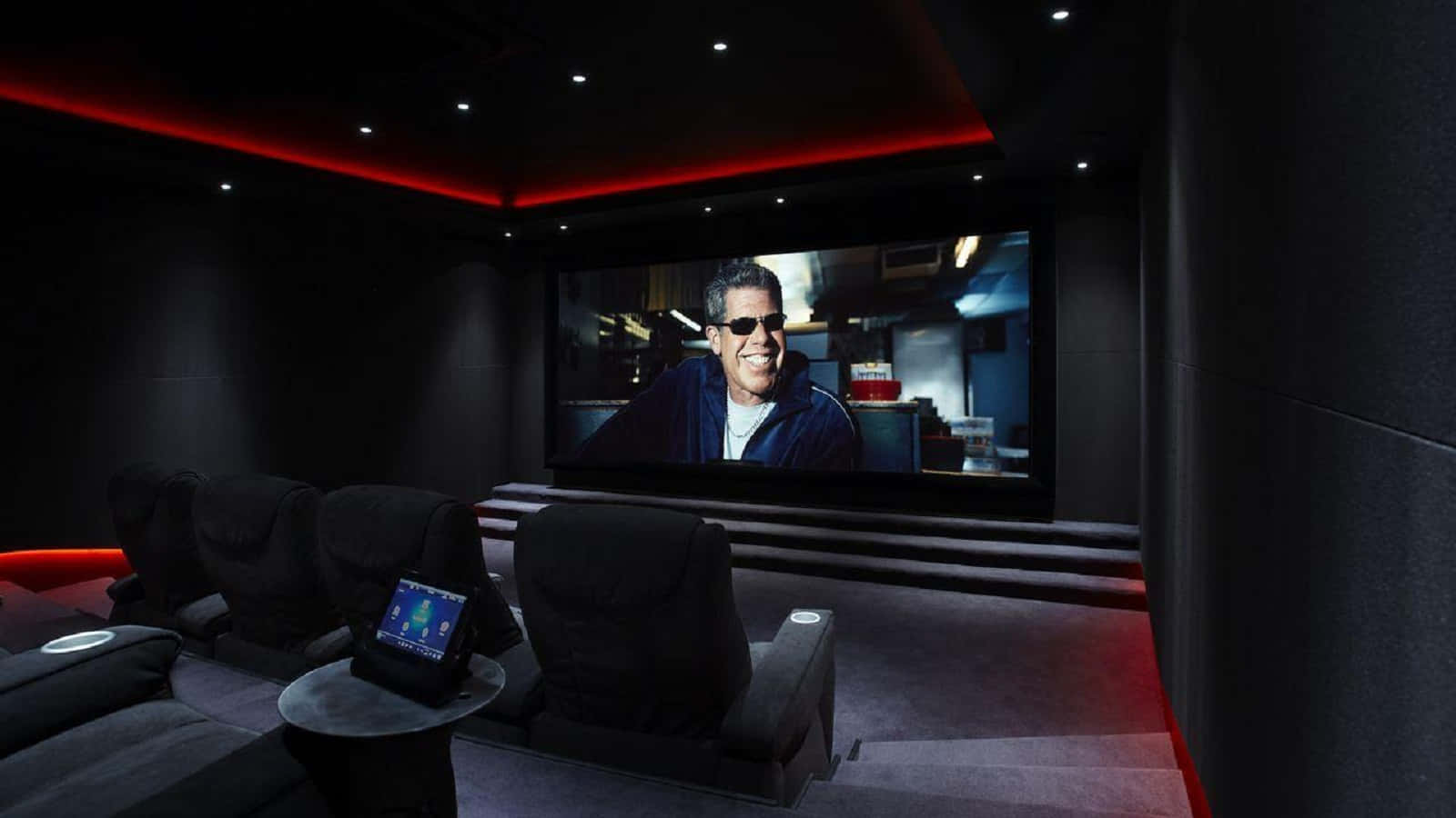 Transform Your Sweet Home To A Mini Cinema Wallpaper