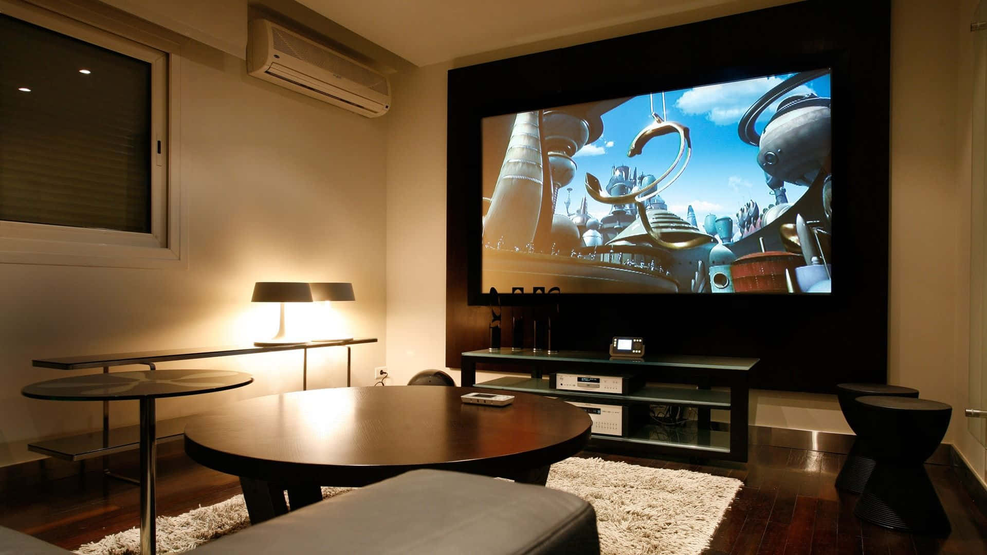 Enjoy the Ultimate Home Cinema Experience Wallpaper