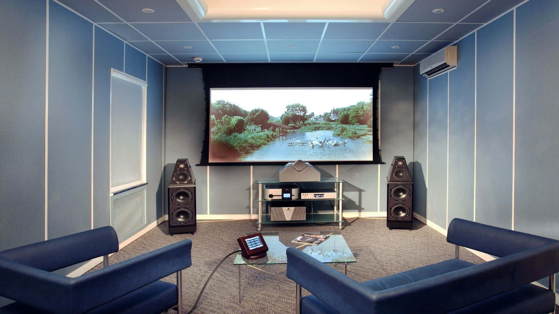 Get Ready to Experience the Home Cinema of Your Dreams Wallpaper