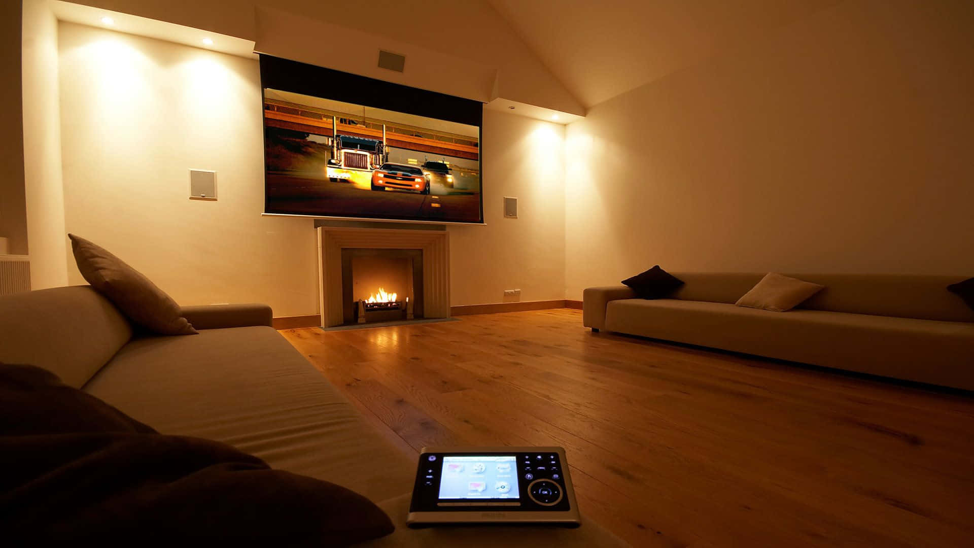 Enjoy the ultimate Home Cinema experience Wallpaper