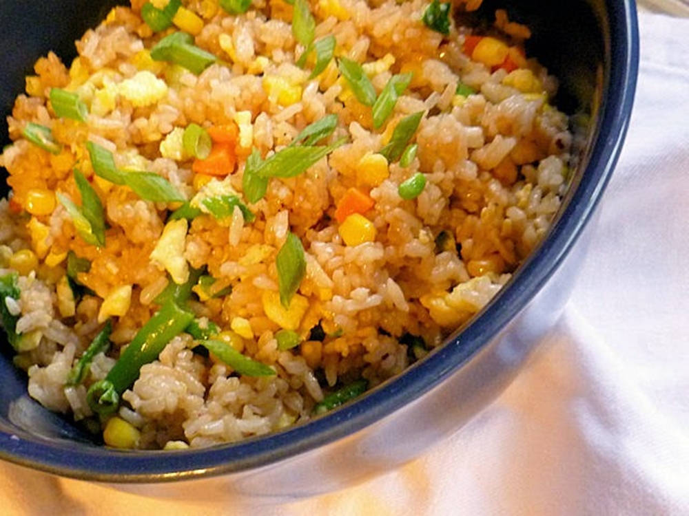 Home Cooked Fried Rice Wallpaper