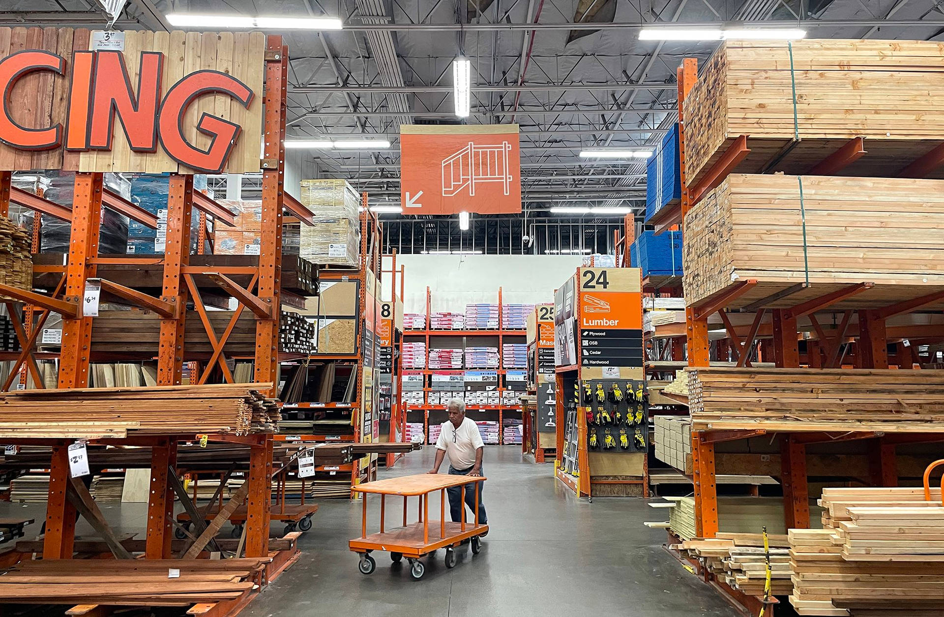 Home Depot Wood And Lumber Wallpaper