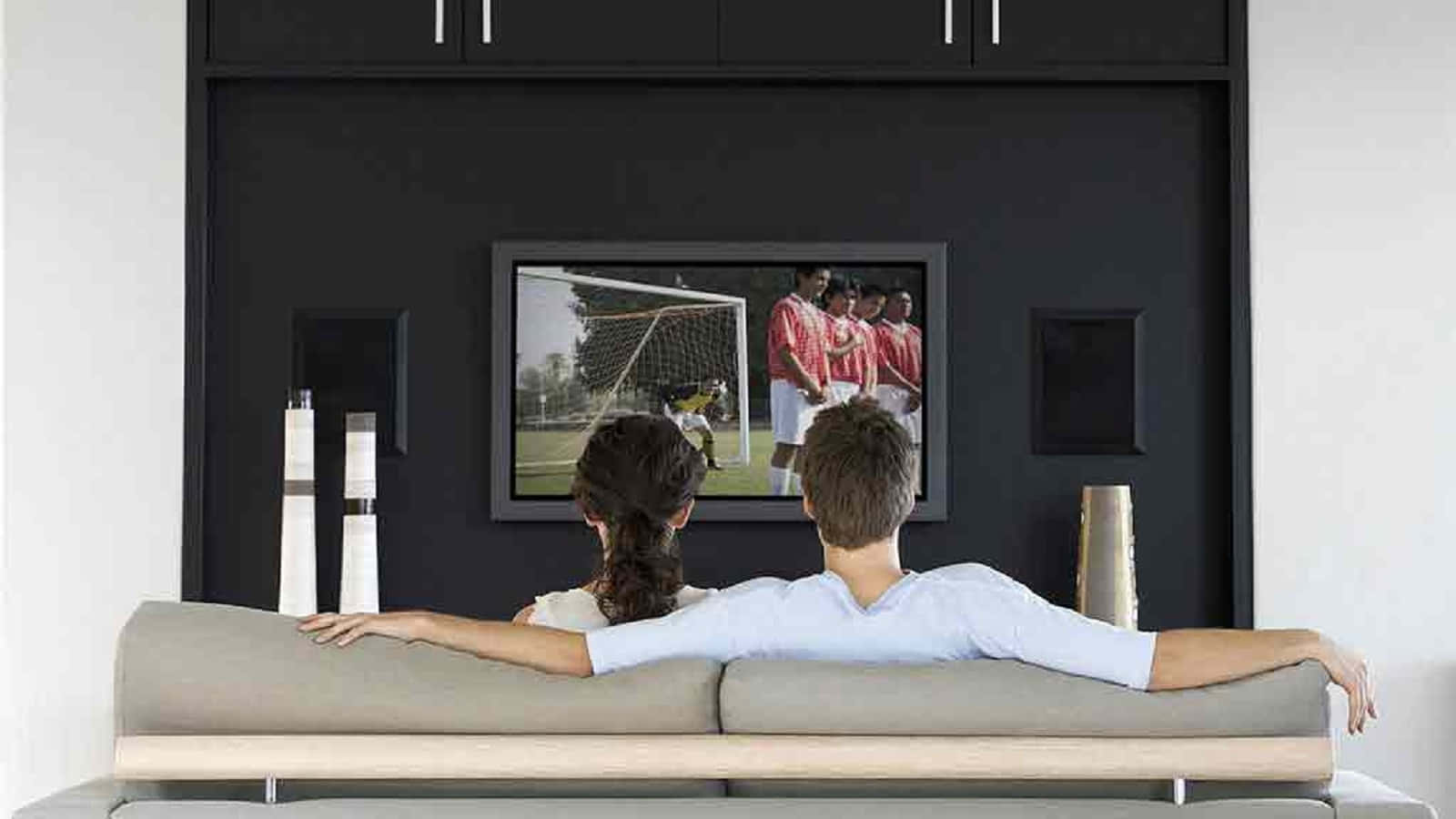 Get ready for your home entertainment with modern technology Wallpaper