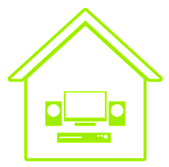 Home Entertainment Icon PNG