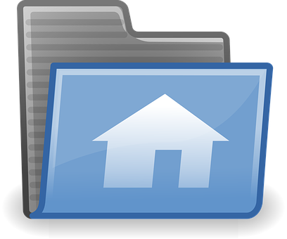 Home Icon Folder Design PNG