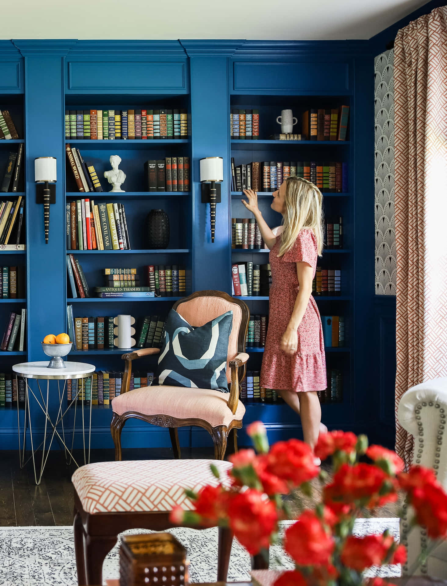 Building the Perfect Home Library Wallpaper