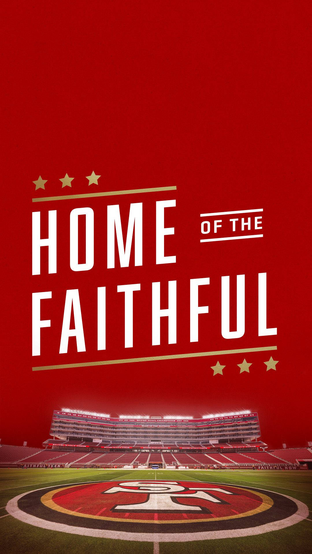 Home Of The Faithful 49ers Iphone Wallpaper