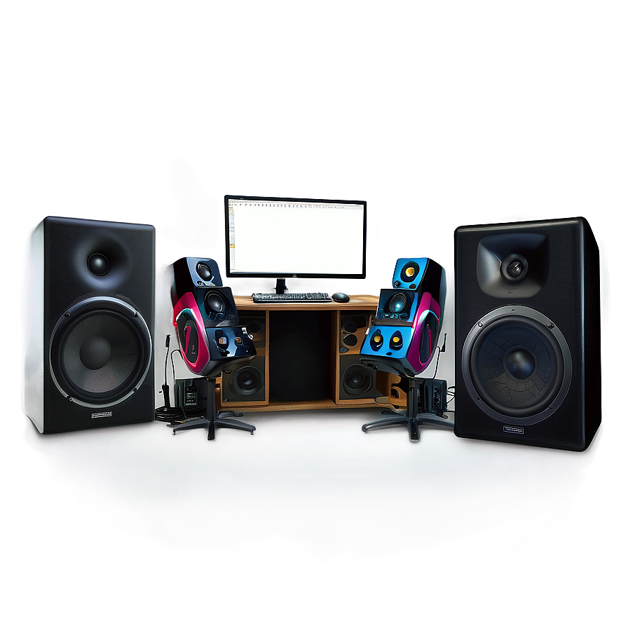 Home Recording Studio Setup Png Pom10 PNG