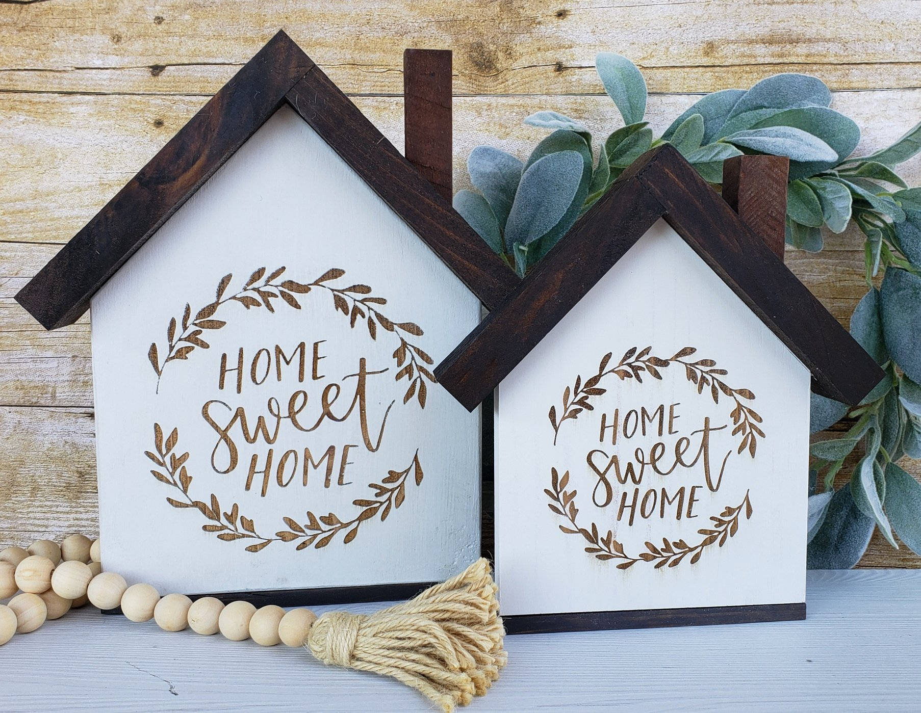 Home Sweet Home House Sign Wallpaper