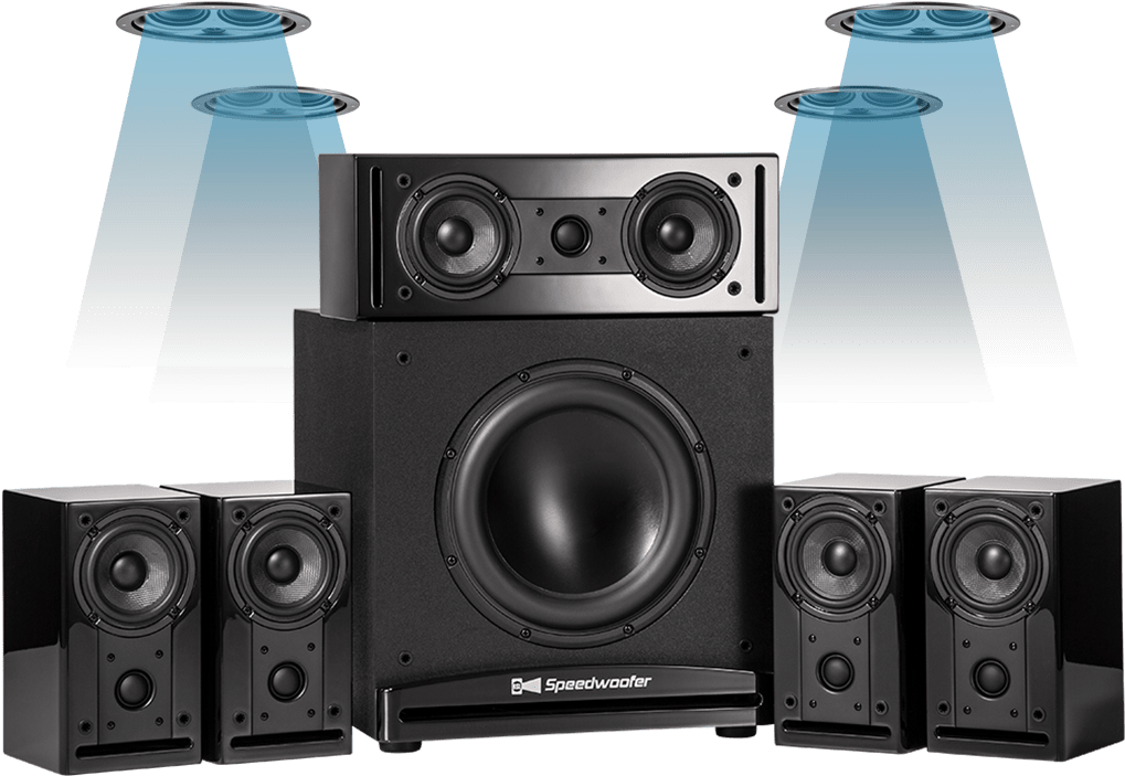 Home Theater Surround Sound System PNG
