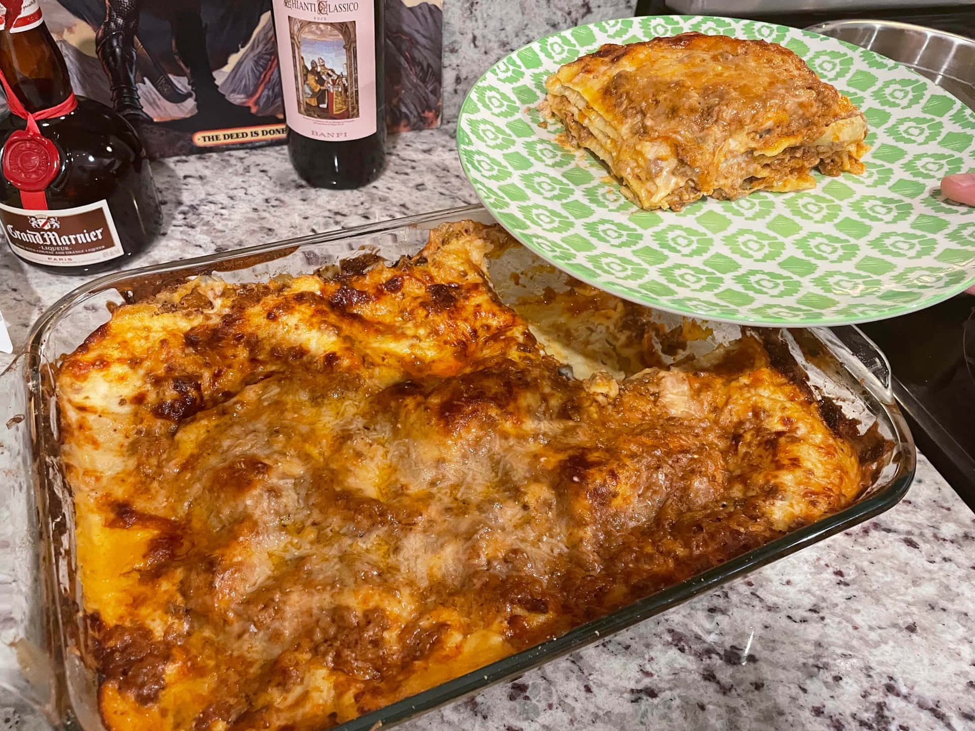 Homecooked Lasagna Alla Bolognese Wallpaper