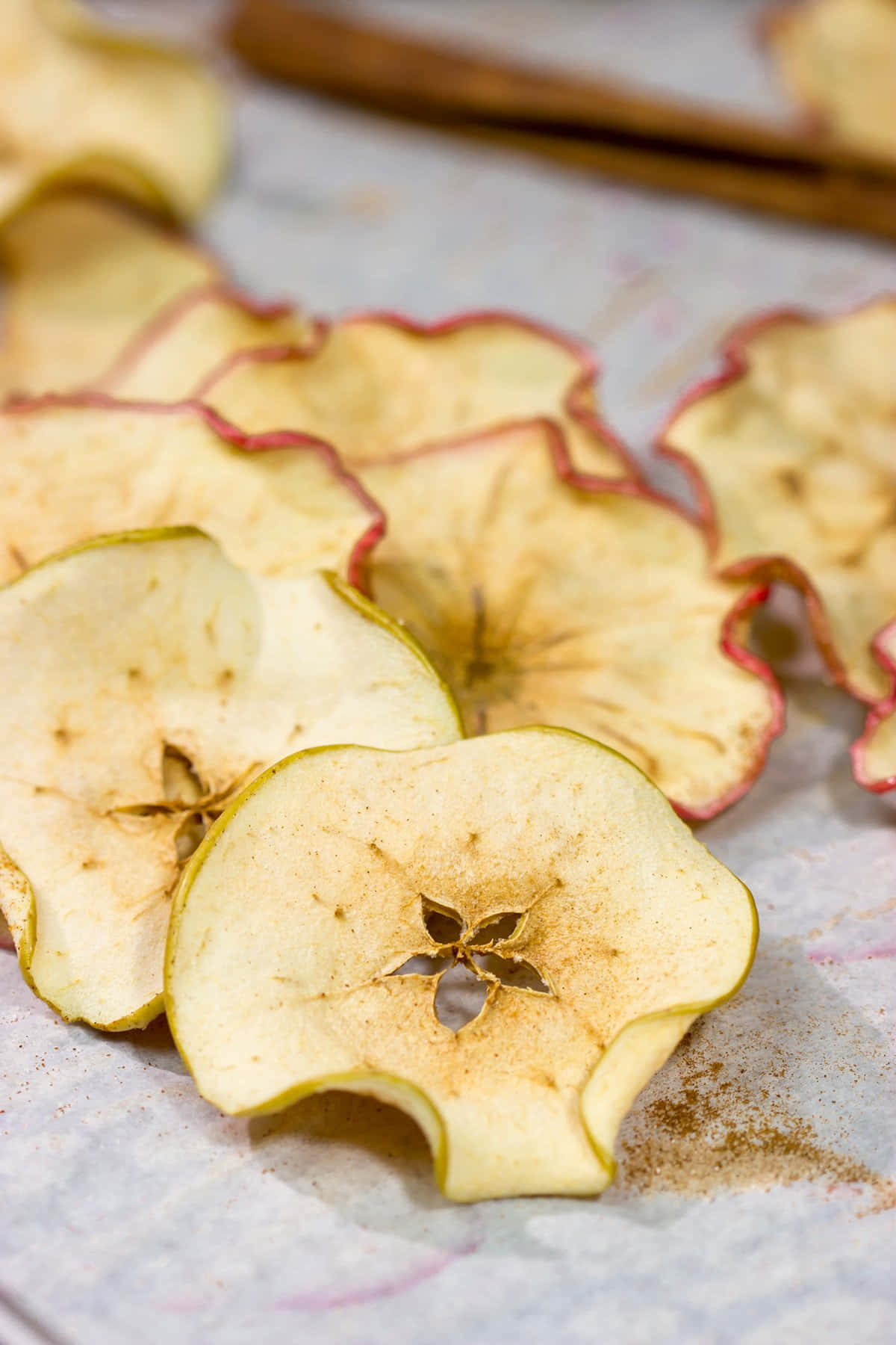 Homemade Cinnamon Apple Chips Wallpaper