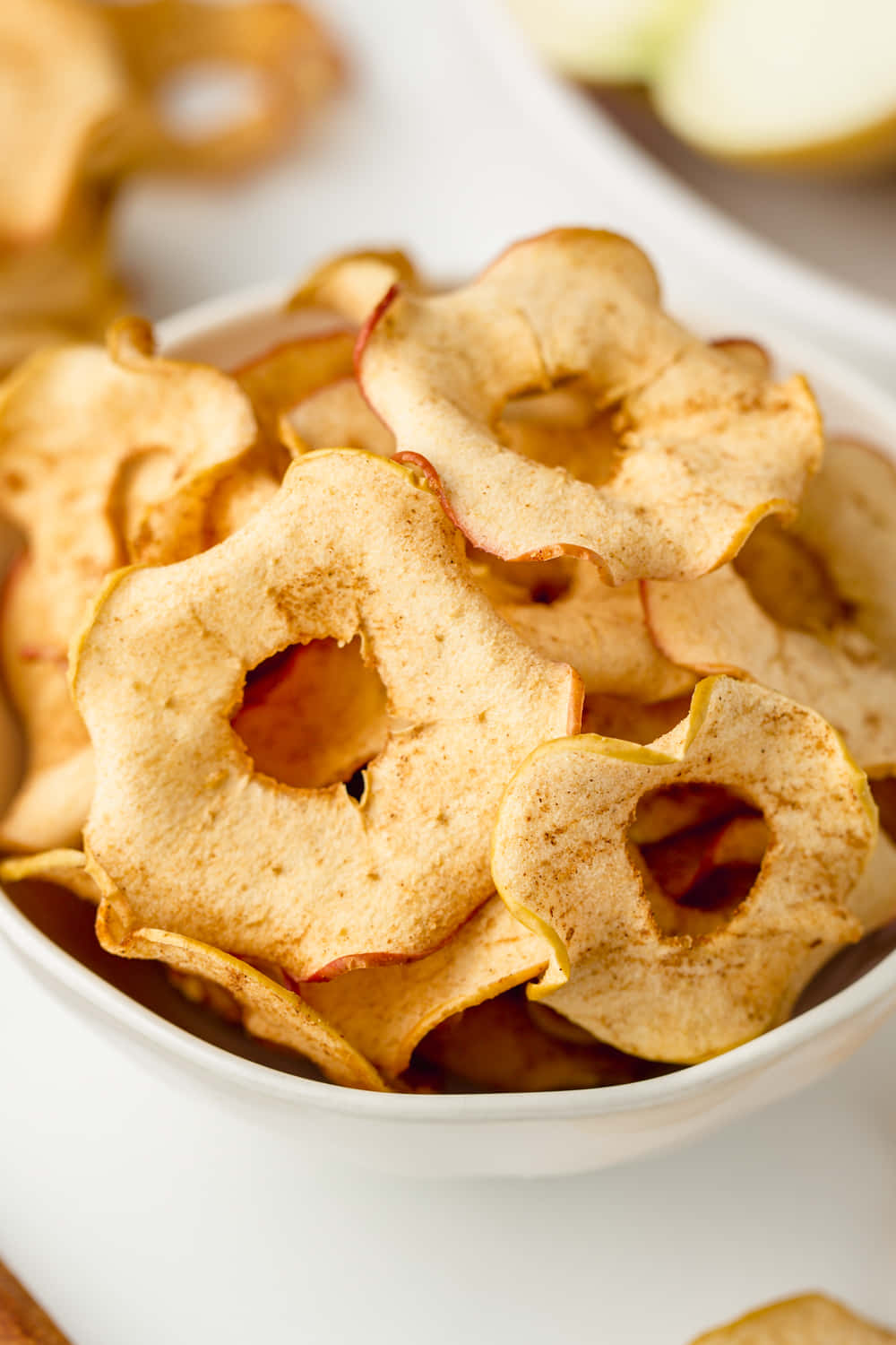 Homemade Cinnamon Apple Chips Wallpaper