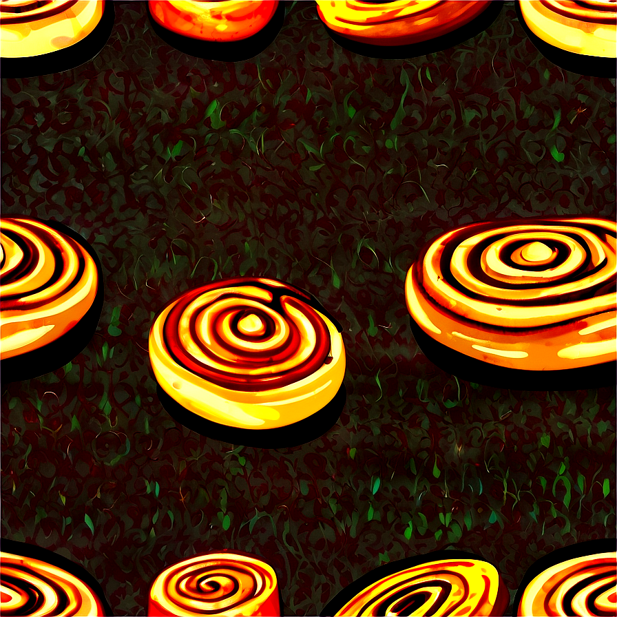 Homemade Cinnamon Roll Art Png Epe PNG