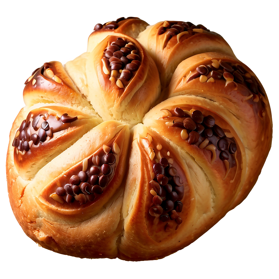 Homemade Concha Sweet Bread Png Huj96 PNG