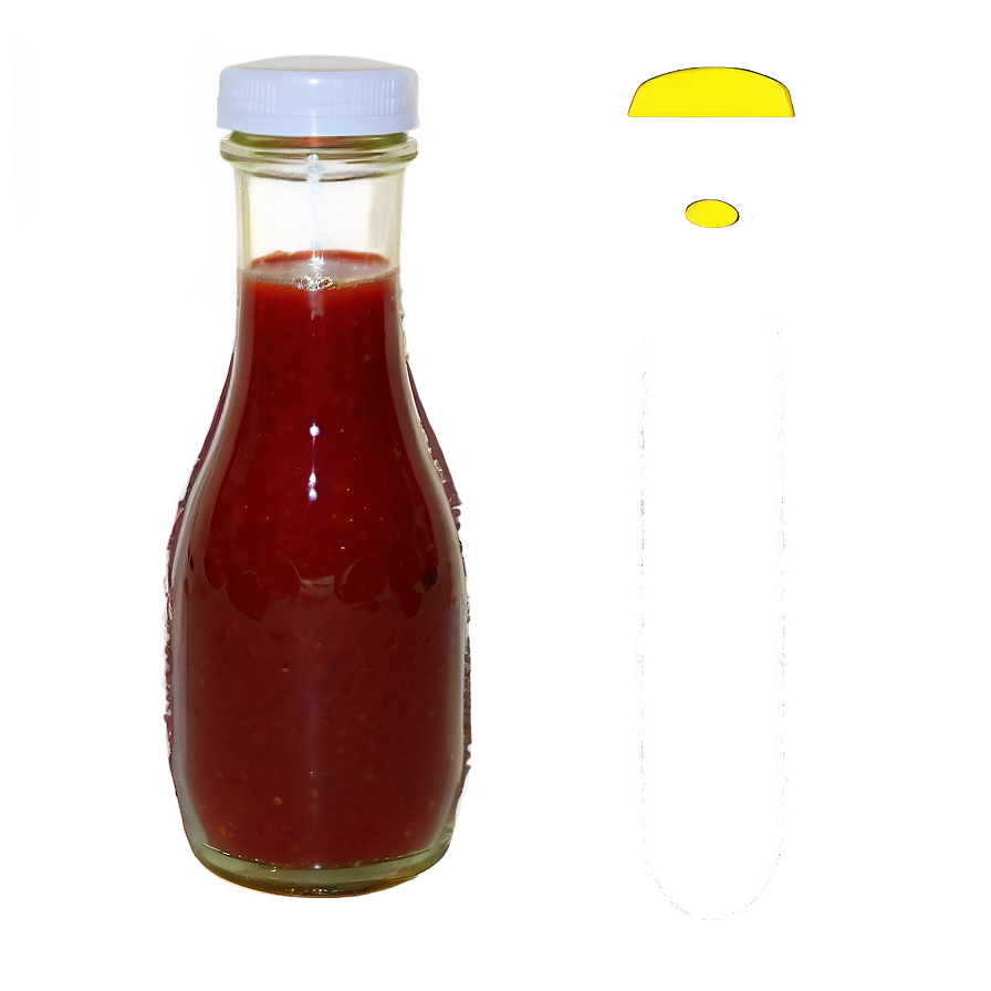 Homemade Ketchup Bottle Png Bxr PNG