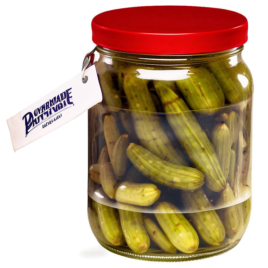 Homemade Pickle Jar Png 05232024 PNG