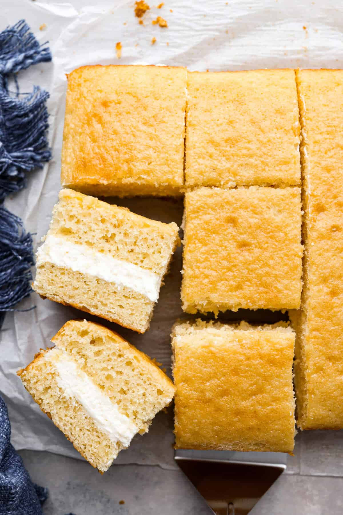 Homemade Twinkie Style Snack Cakes Wallpaper