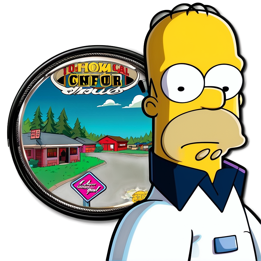 Homer Simpson Animated Series Icon Png 94 PNG