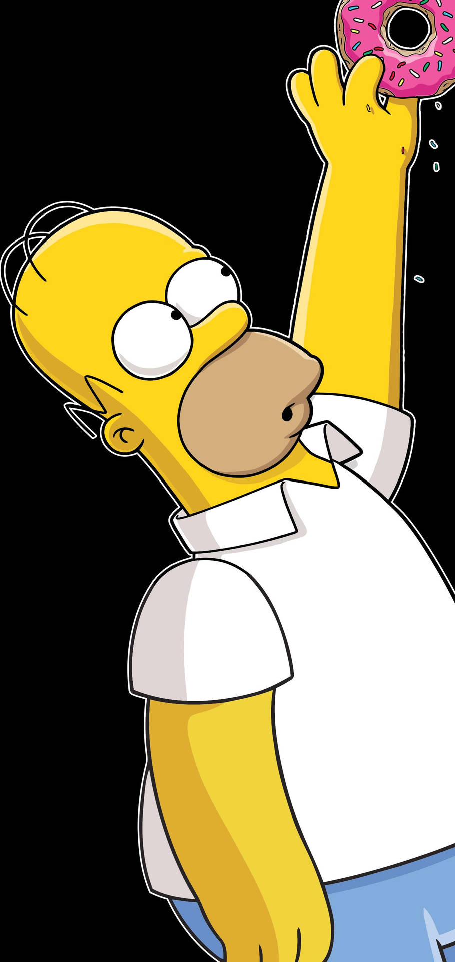 Homer Simpson Cartoon Phone