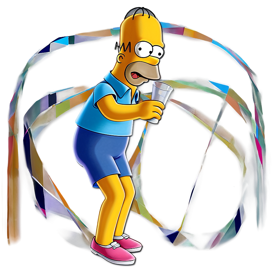 Homer Simpson Classic Pose Png Pix PNG