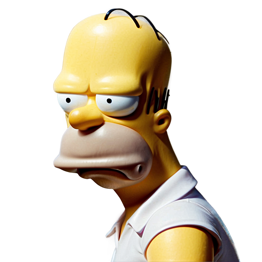 Homer Simpson Deep Thoughts Png Vij PNG