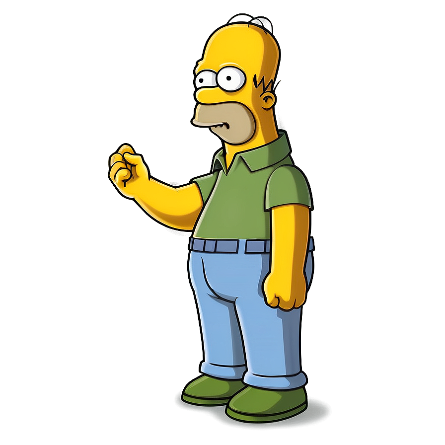 Homer Simpson Family Man Png Pvl PNG