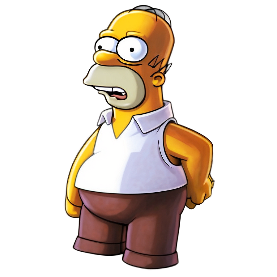 Download Homer Simpson Legendary Icon Png 05212024 | Wallpapers.com