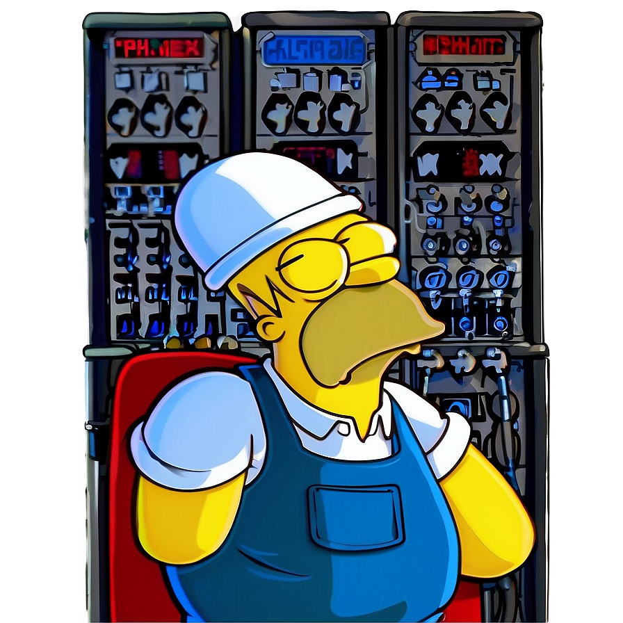 Download Homer Simpson Nuclear Power Plant Worker Png Rlt92 ...