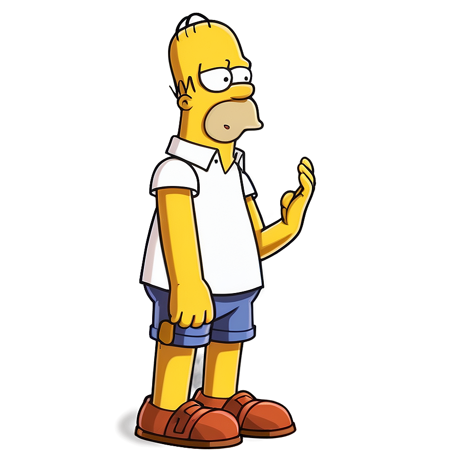 Download Homer Simpson Sincere Apology Png Lpy49 | Wallpapers.com