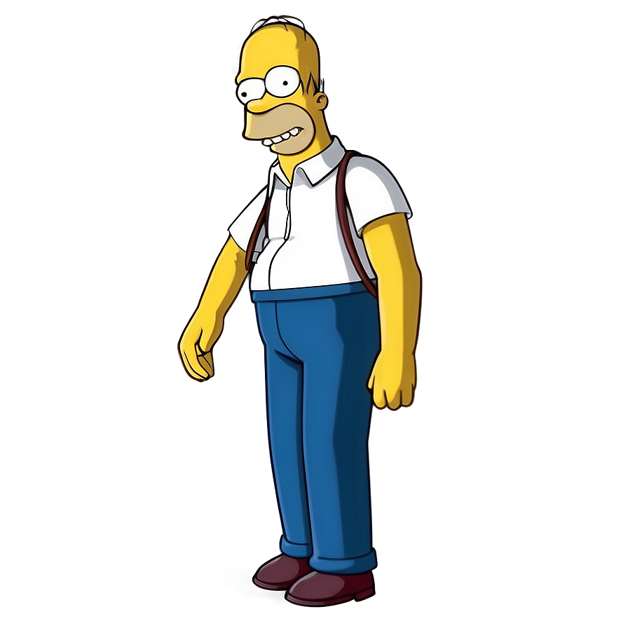 Homer Simpson Springfield Resident Png 05212024 PNG