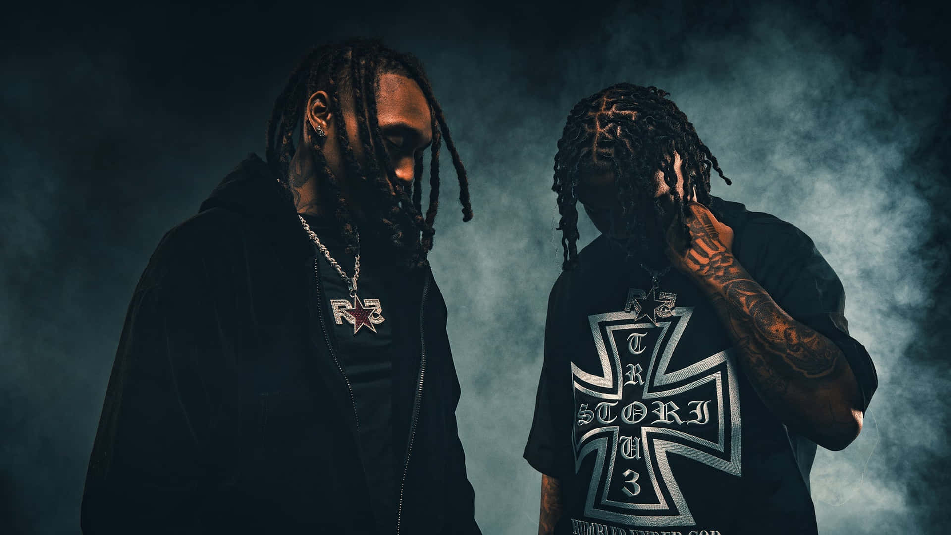 Homicide Gang Members Posing Wallpaper