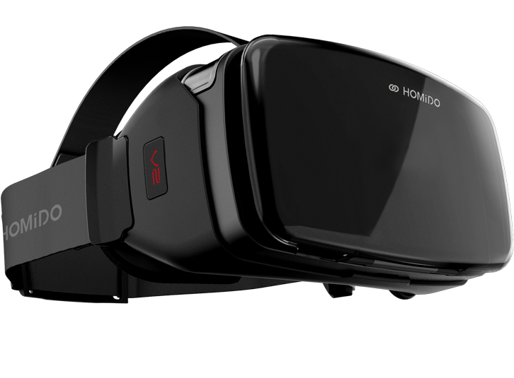 Homido V2 Virtual Reality Headset PNG